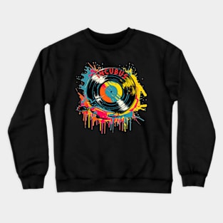 Incubus Splash Colorful Crewneck Sweatshirt